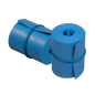 Dynarex Tourniquets - Latex Free, 1" x 18", Blue, 250ea/bx, 10bxs/cs (2500 Count)