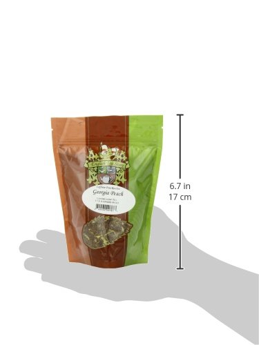 English Tea Store Loose Leaf, Georgia Peach Rooibos Caffeine Free Tea Pouches - 4oz, 4 Ounce (Pack of 2)