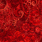 Red Mystique Blender Wideback Cotton Fabric Per Yard