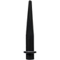 4G Black Silicone Taper