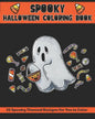 Spooky Halloween Coloring Book: 20 Spooky Themed Designs For You to Color - Paperback