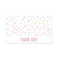 Thank You Card Coated Paper Card Thank You Gift Card Wrapping Card