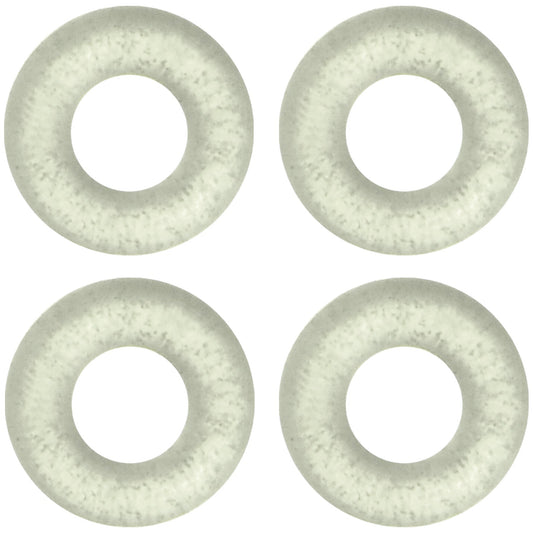 8G Glow in the Dark O-Ring 4-Pack