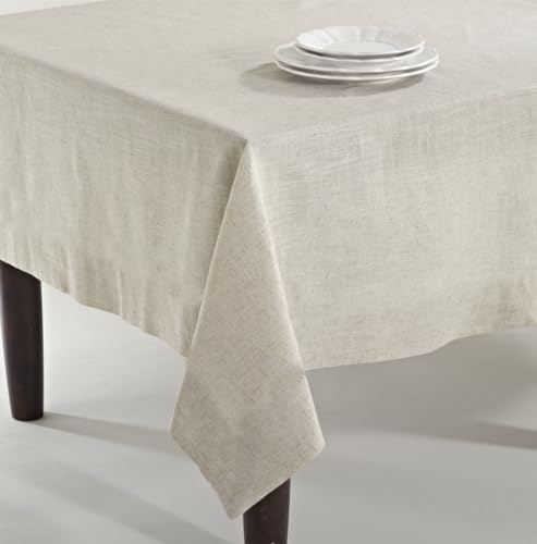 Fennco Styles Classic Everyday Design Solid Color Tablecloth