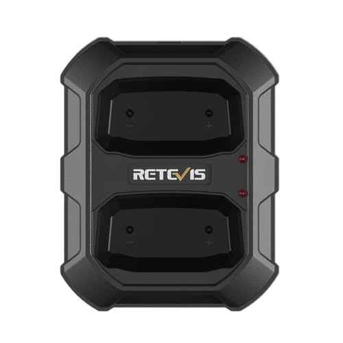 Retevis RB48 Heavy Duty Waterproof Walkie Talkies, Long Range Rechargeable Two Way Radios, Advanced Triple Proof, Vibration Reminder, for Warehousing Construction Contractor(10 Pack)