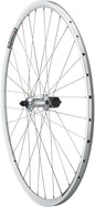 Quality Wheels Tiagra/DA22 Rear Wheel - 700 QR x 130mm Rim Brake HG 11 Road Silver Clincher 32H