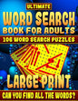 Word Search Book: Ultimate Word Search Books for Adults Large Print: 106 Word Search Puzzles Large Print.: How Much Will You Learn and C - Paperback