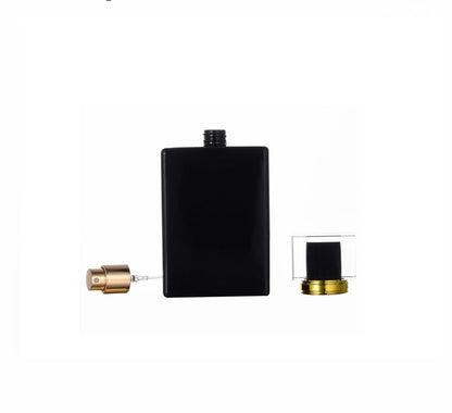YORROR 2 Pcs 50ml Clear Glass Perfume Atomizer Spray Bottles Refillable