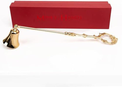 Vintage Brass Candle Snuffer with Long Handle