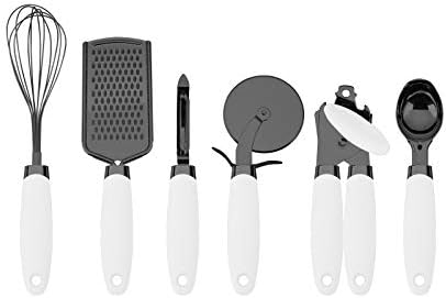 Country Kitchen 6 Pc Stainless Steel Gadget Set