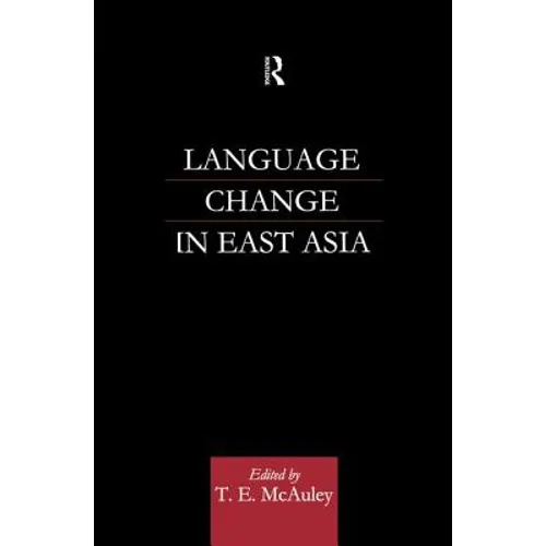 Language Change in East Asia - Paperback