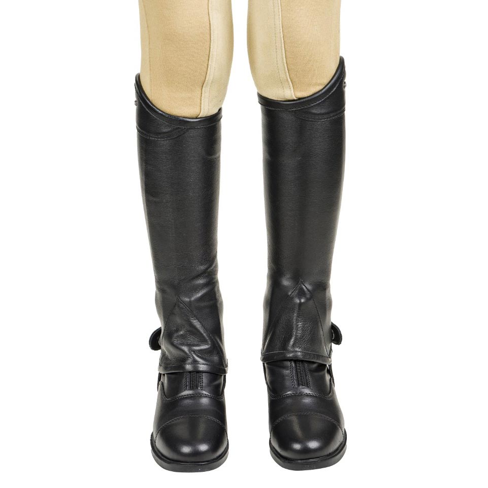 Lettia Children's London Leather Half Chaps