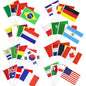 32-Pieces: World Cup 2022 Participating National Teams Flags