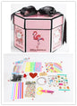 Surprise Explosion Box DIY Handmade Scrapbook Photo Album Gift Box for Valentine Gift