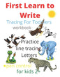 Tracing For Toddlers: First Learn to Write workbook. Practice line tracing letters, pen control to trace and write ABC Letters, for kids 2+, - Paperback