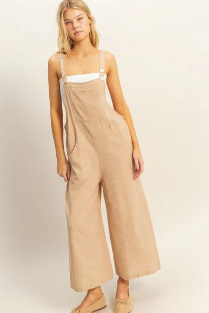 HYFVE Textured Wide Leg Overall