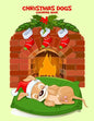 Christmas Dogs Coloring Book 1 - Paperback
