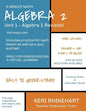 Algebra 2: Unit 1 - Algebra 1 Revisited: 5 Minute Math - Paperback