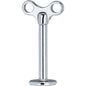 16G 10mm Steel Winding Key Top Labret Monroe