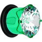 1/2 CZ Green Electro Titanium Tunnel Plug