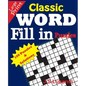 Classic WORD Fill in puzzles - Paperback