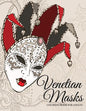 Venetian Masks: Coloring Book For Adults - Paperback