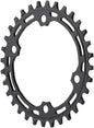 Shimano Deore M5100-1 Chainring - 30t 10/11-Speed Asymmetric 96 BCD Black