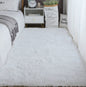 Plush carpet floor mat