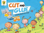 Cut and Glue Activity Book for Kids: Cut Out Cute Full Color Images of Animals, Vehicles and Plants (Ages 3-5) - Paperback