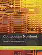 Composition Notebook: We walk by faith not by sight 2 Cor 5:7 - Paperback