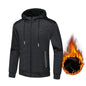Outdoor Men's Casual Plus Velvet Jacket Plus Size Running Fitness