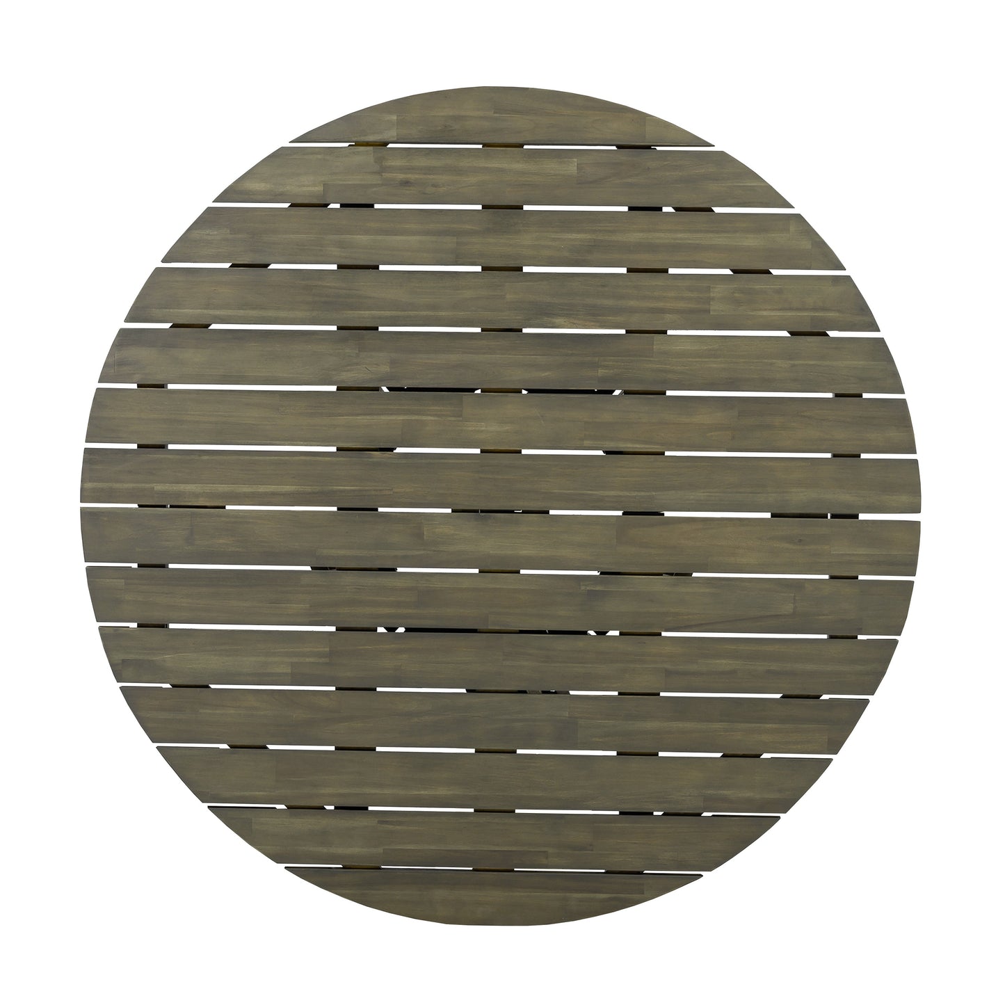 Outdoor Dining Set Acacia Wood 5 Piece Round Table