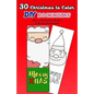 30 Christmas to Color DIY Bookmarks: Merry Christmas Theme Coloring Bookmarks - Paperback