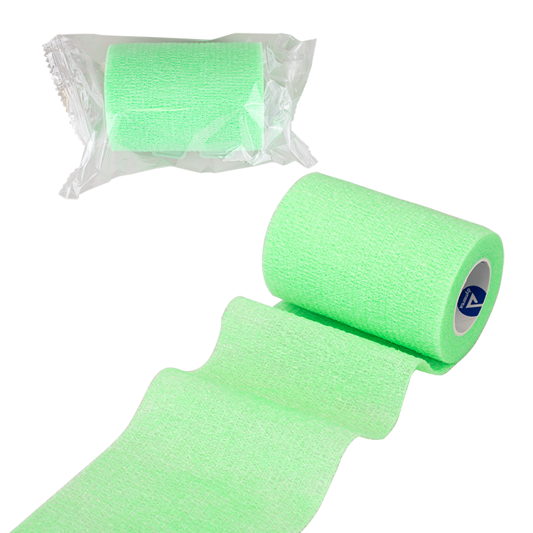 Dynarex Sensi Wrap, Self-Adherent - Latex Free, 4" X 5 yds, 18ea/cs (18 Count)