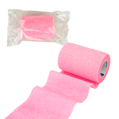 Dynarex Sensi Wrap, Self-Adherent Wrap - Latex Free, 1" x 5 yds, 30ea/cs (30 Count)