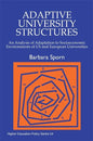 Adaptive University Structures: An Analysis of Adaptation to Socioeconomic Environments of Us and European Universities - Paperback