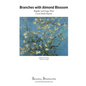 Branches with Almond Blossom Cross Stitch Pattern - Vincent van Gogh: Regular and Large Print Cross Stitch Chart - Paperback