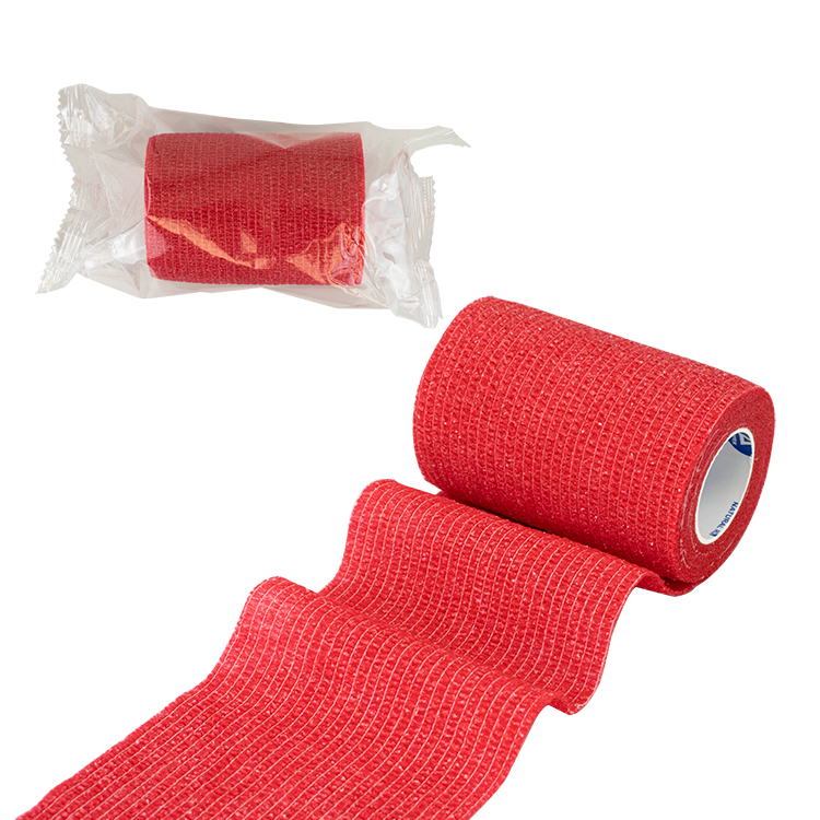 Dynarex Sensi Wrap, Self-Adherent - Latex Free, 4" X 5 yds, 18ea/cs (18 Count)