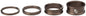 Wolf Tooth Precision Headset Spacers - 3/5/10/15mm Espresso