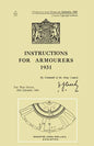 Instructions for Armourers 1931 - Paperback