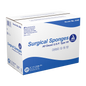 Dynarex Surgical Gauze Sponge - Sterile 2's, 4" x 4" - 25ea/bx, 24bxs/cs (600 Count)