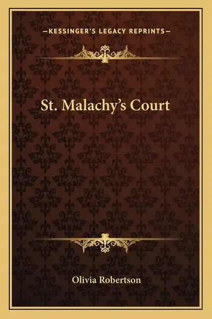 St. Malachy's Court - Paperback