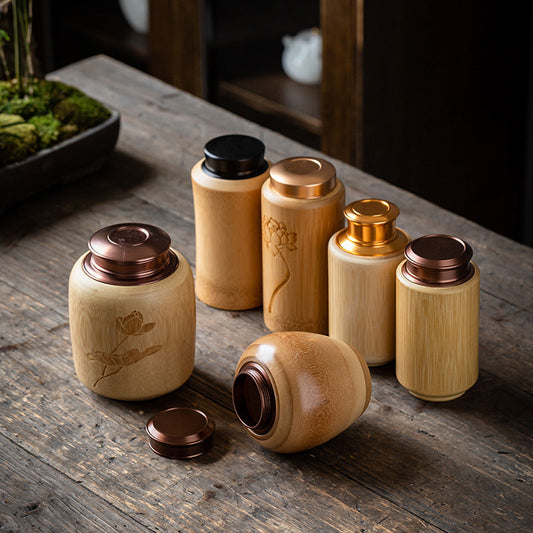 Eco-Luxe Pure Bamboo Storage Canister