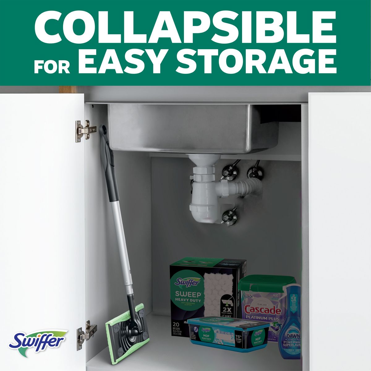 Swiffer Deluxe Sweep + Mop