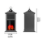 European 3D simulation flame electric fireplace