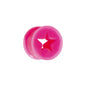 1/2 Pink Star Silicone Flexible Tunnel
