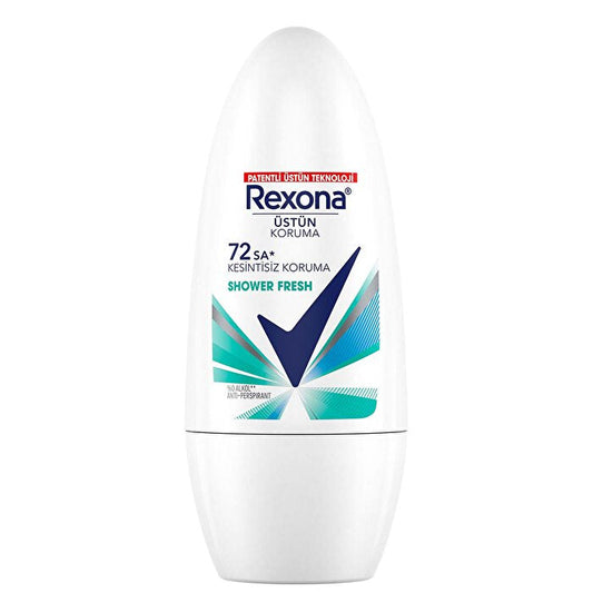 Rexona Women's Roll On Deodorant Shower Fresh 1.7oz - 72 Hour Protection