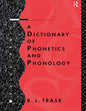 A Dictionary of Phonetics and Phonology - Paperback