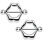 14G 5/8 Hot Lips Nipple Shield Set