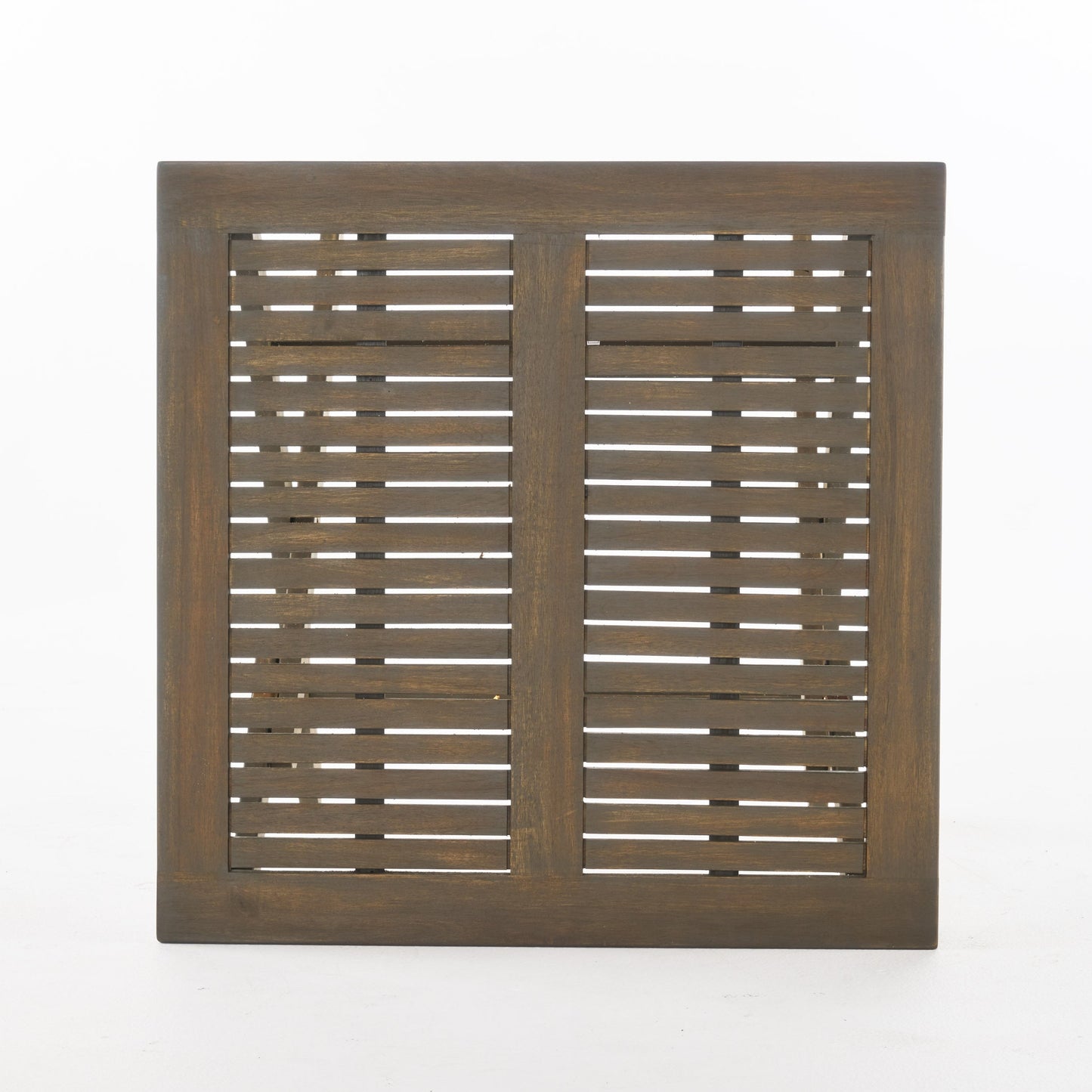 Outdoor Bistro Table Folding Acacia Wood Gray 25.5